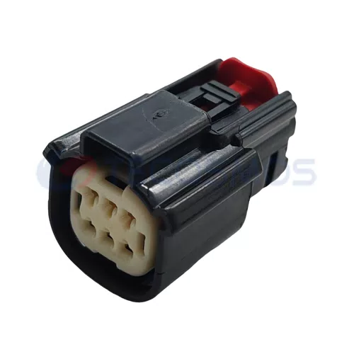 Ford Buick 6-Pin Female Plug Headlights Waterproof ABS Nylon Wire Harness Copper for Car Wire Connections Part Number 33482-4001